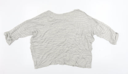Womens UK Size L Wallis Grey Pullover Jumper