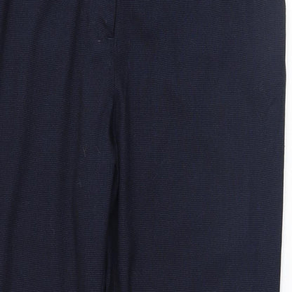 Womens UK Size 16 H&M Regular Fit  Blue Trousers