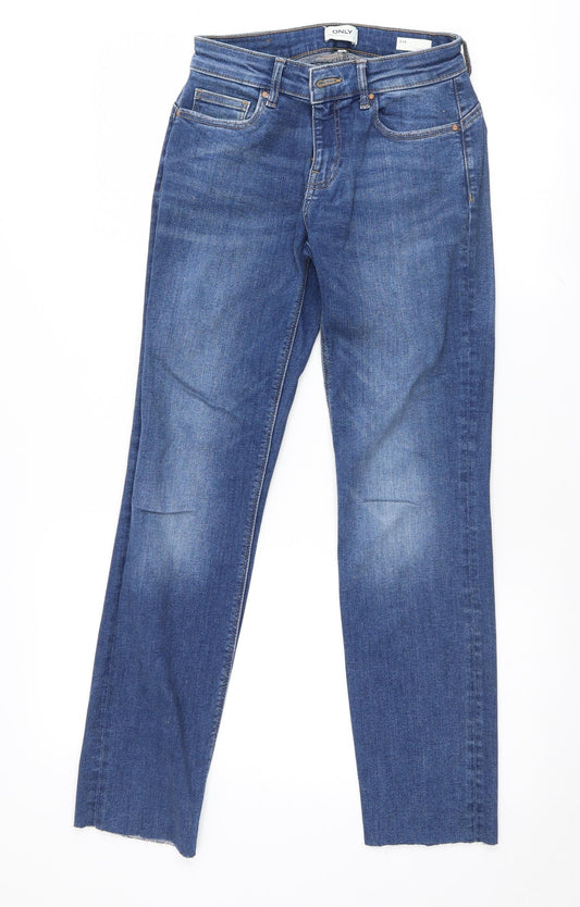 Only Womens Blue   Straight Jeans Size 25 L29 in