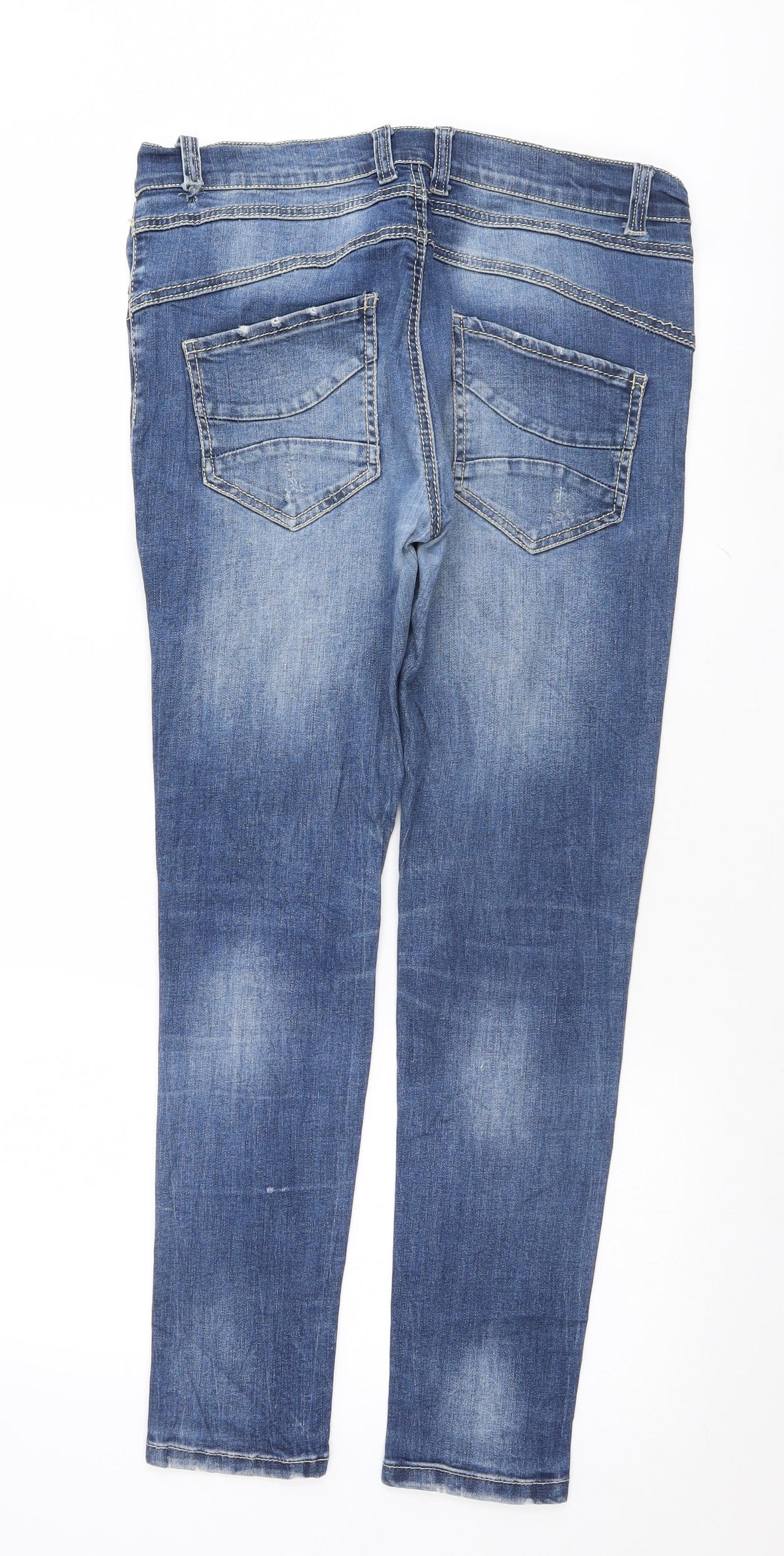 invictus Womens Blue   Straight Jeans Size M L27 in