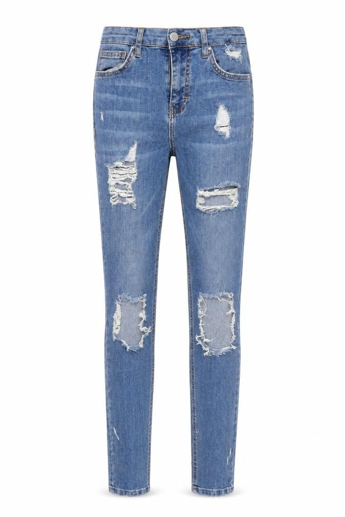 Womens UK Size 28 Topshop Regular Fit Skinny Blue Jeans