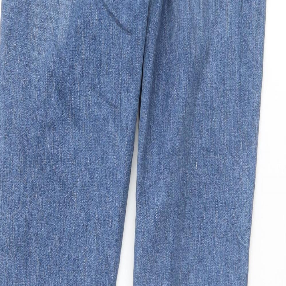 Topshop Womens Blue   Skinny Jeans Size 28 L29.5 in