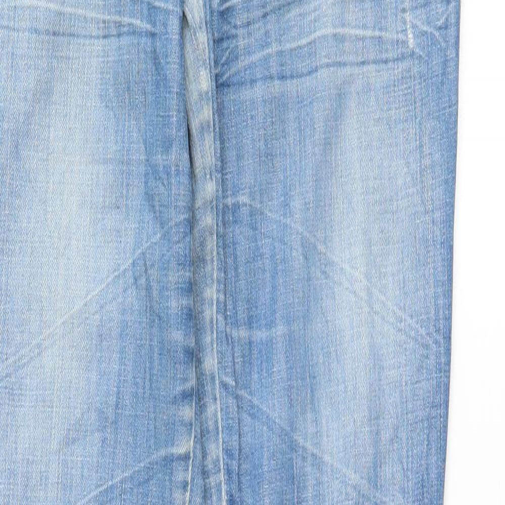 Astradivarius Womens Blue   Straight Jeans Size 8 L36 in