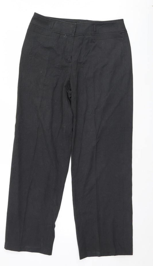 Gerry Weber Womens Grey   Trousers  Size 14 L29 in