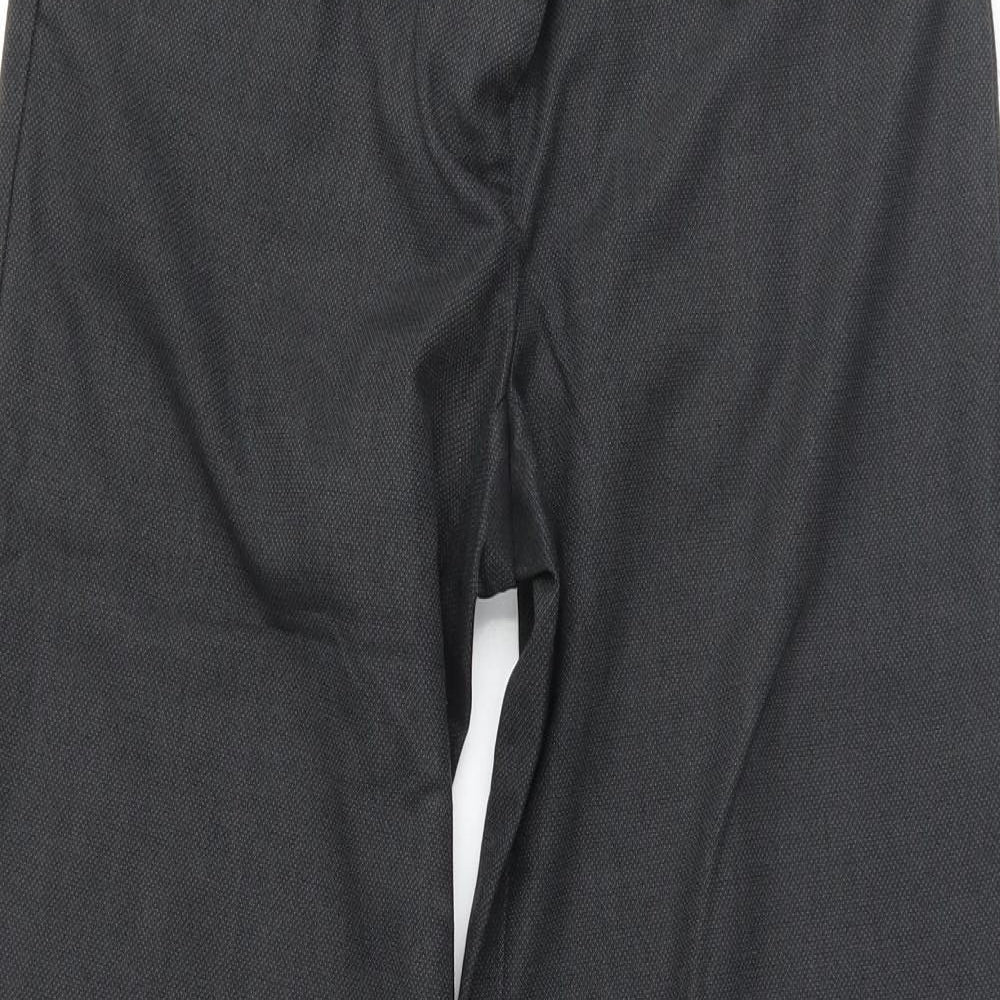Womens UK Size 8 Marks and Spencer Regular Fit  Grey Trousers