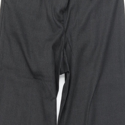 Womens UK Size 8 Marks and Spencer Regular Fit  Grey Trousers