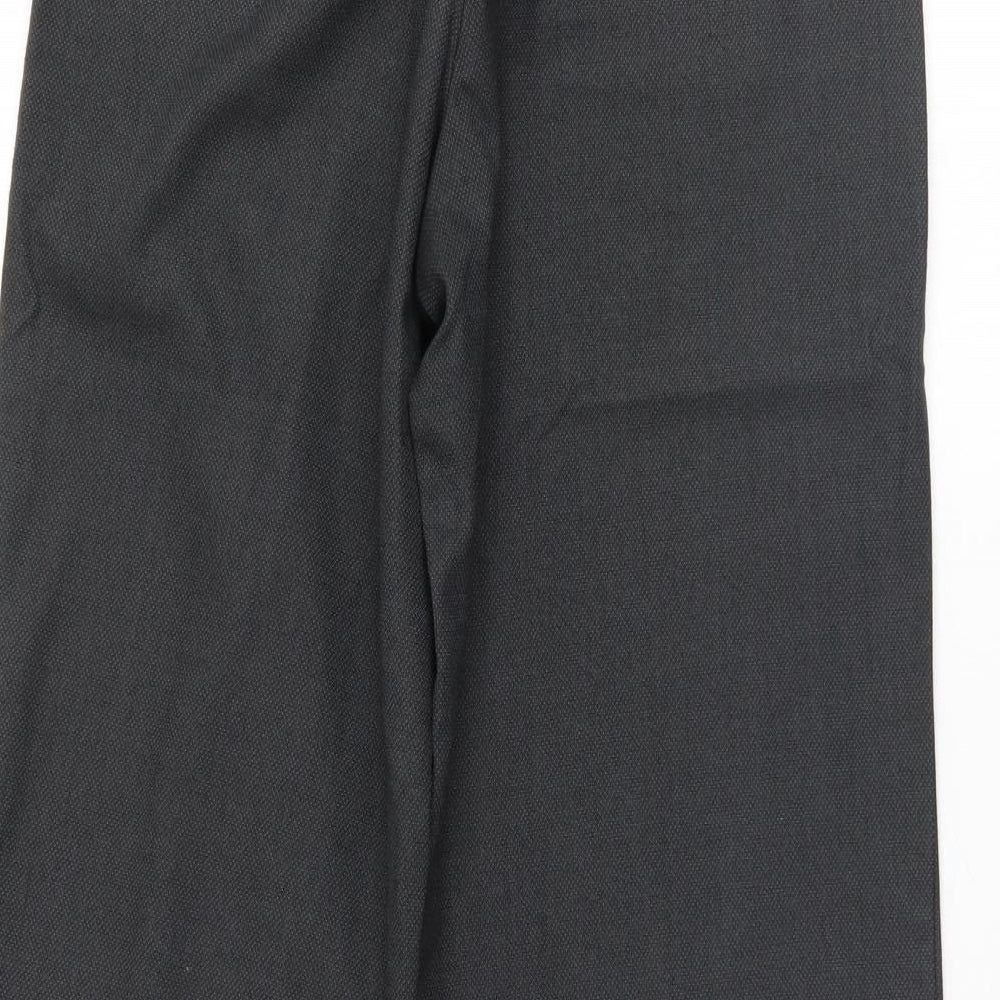 Womens UK Size 8 Marks and Spencer Regular Fit  Grey Trousers