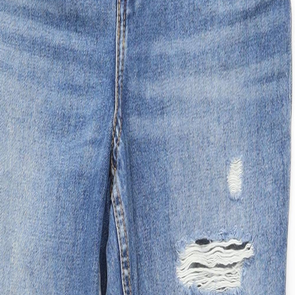 Womens UK Size 6 H&M Regular Fit Straight Blue Jeans