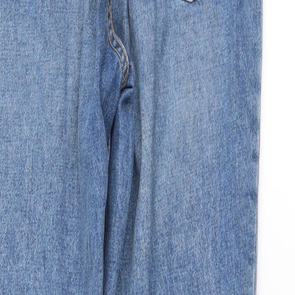 Womens UK Size 6 H&M Regular Fit Straight Blue Jeans