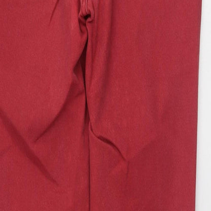 Womens UK Size 8 yes yes Regular Fit Skinny Red Jeans