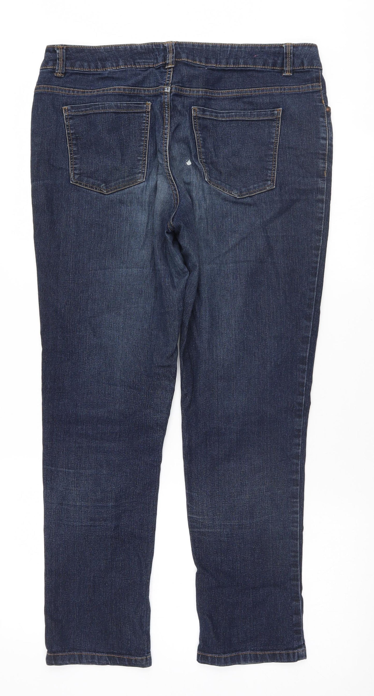Womens UK Size 14 yes yes Regular Fit Skinny Blue Jeans