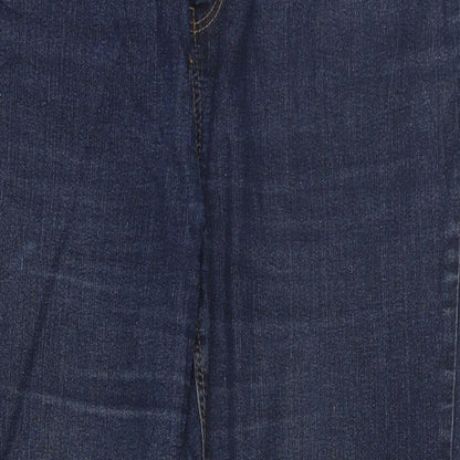 Womens UK Size 14 yes yes Regular Fit Skinny Blue Jeans
