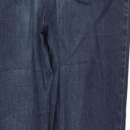 Womens UK Size 14 yes yes Regular Fit Skinny Blue Jeans