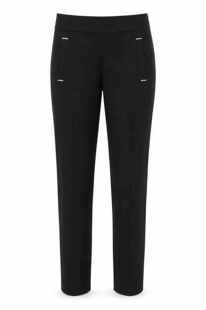 Womens UK Size 4 H&M Regular Fit  Black Trousers