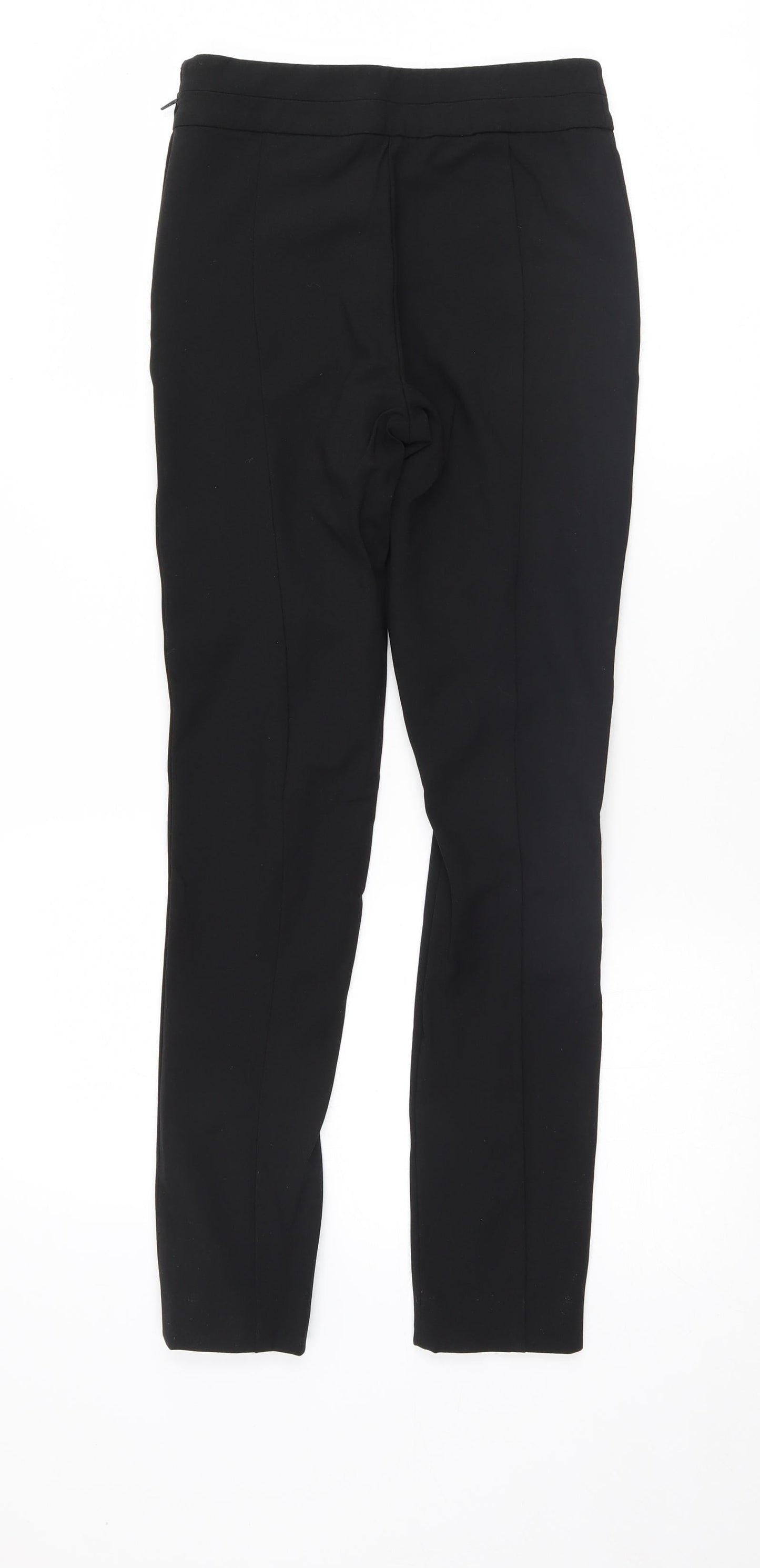 Womens UK Size 4 H&M Regular Fit  Black Trousers