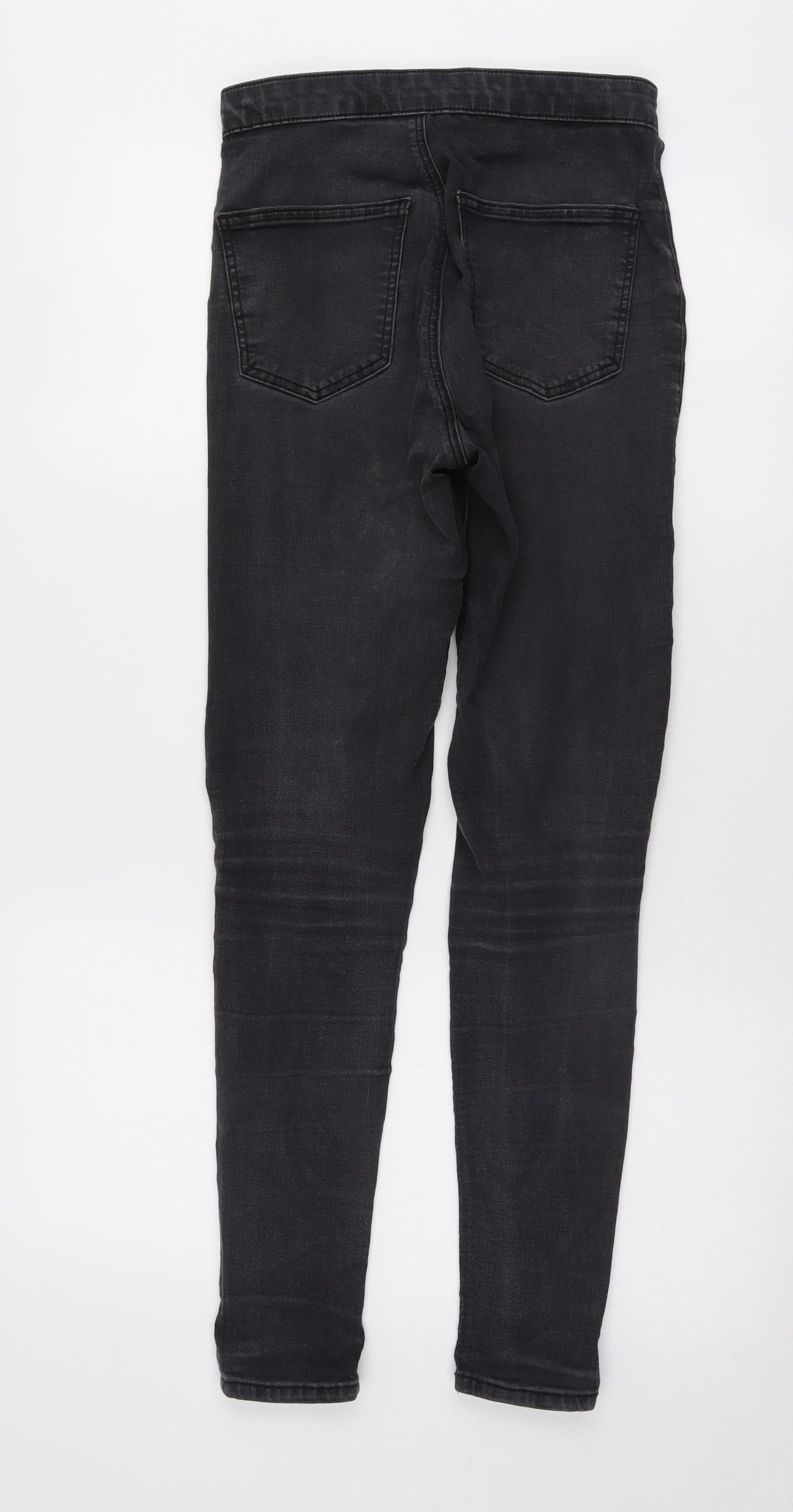 Topshop Womens Black   Skinny Jeans Size 28 L28 in