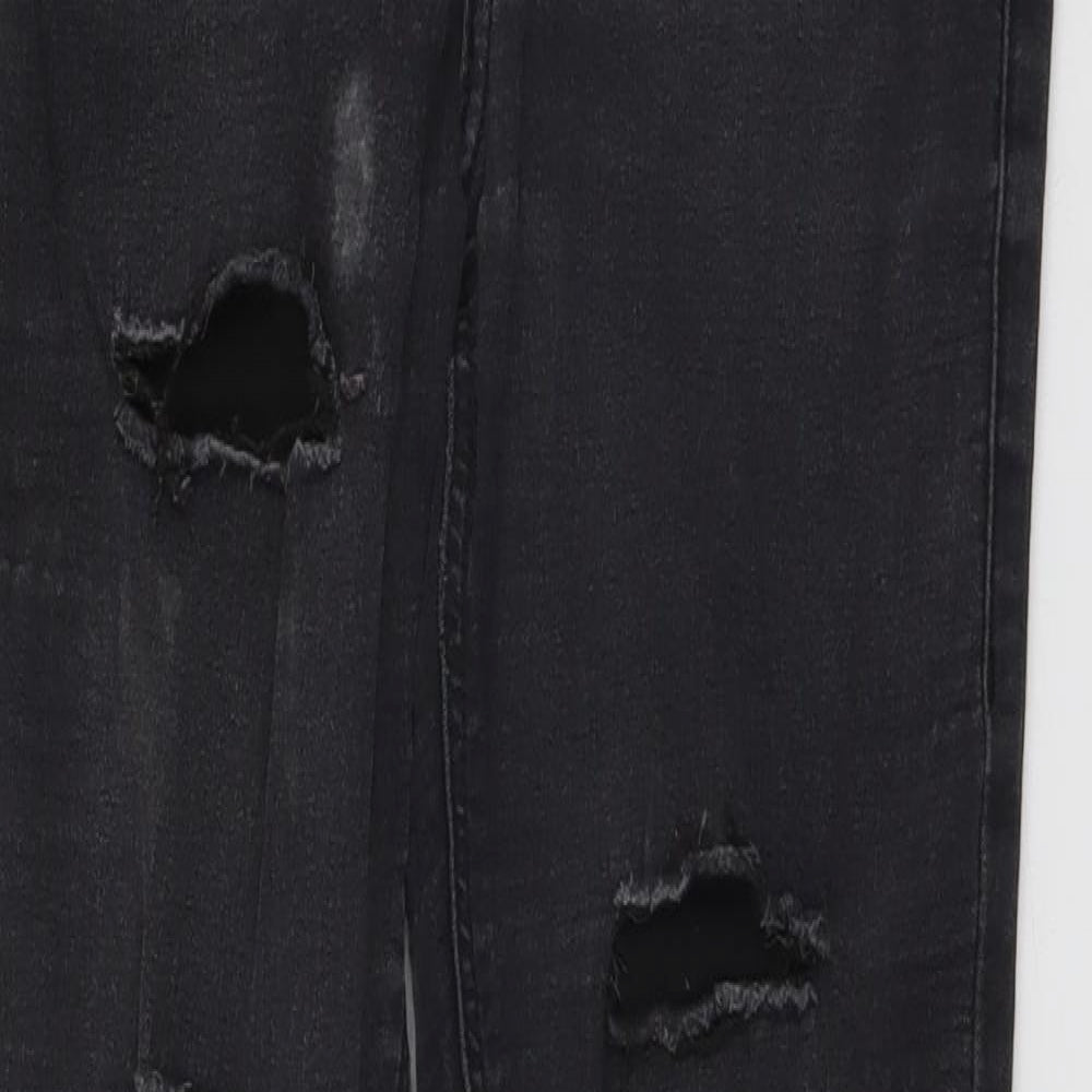 Topshop Womens Black   Skinny Jeans Size 28 L28 in