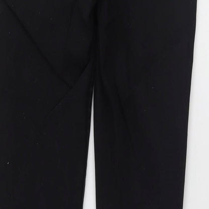 Womens UK Size 30 Preworn Regular Fit Skinny Black Jeans