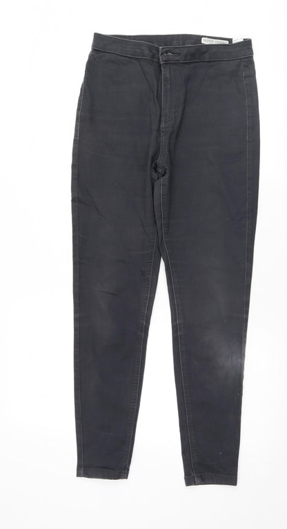 Womens UK Size 12 Marks and Spencer Regular Fit Skinny Black Jeans