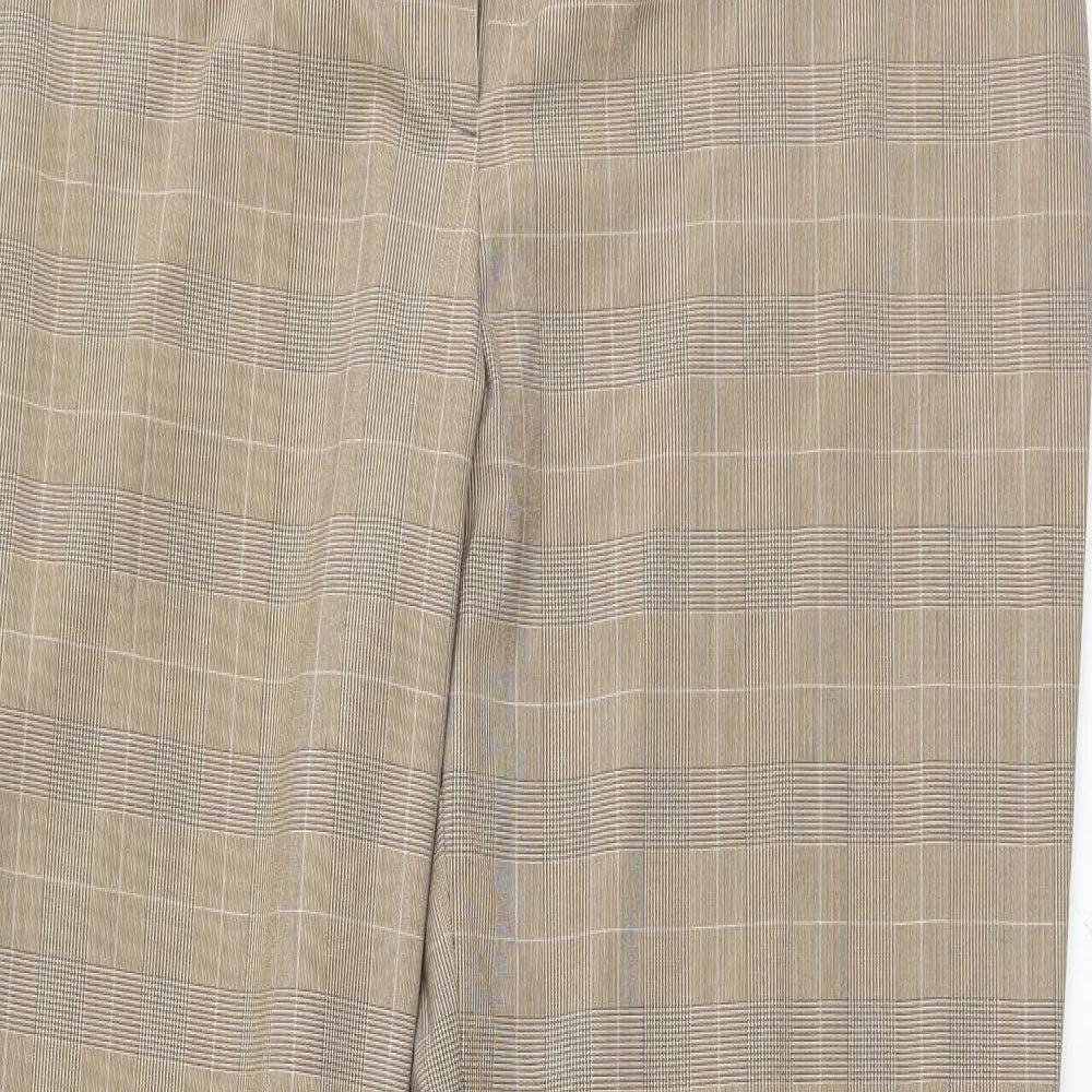Womens UK Size 16 Dunnes Stores Regular Fit  Brown Trousers
