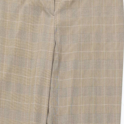 Womens UK Size 16 Dunnes Stores Regular Fit  Brown Trousers