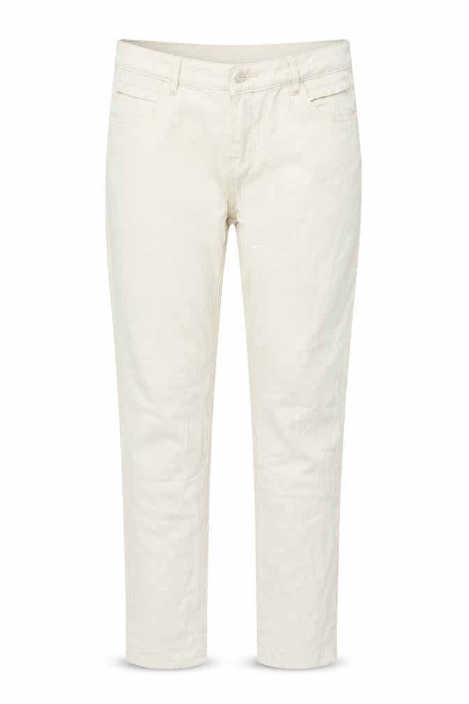 Womens UK Size L Cropp Regular Fit Skinny White Jeans
