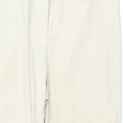 GINA LAURA Womens Beige   Trousers  Size 36 L29 in