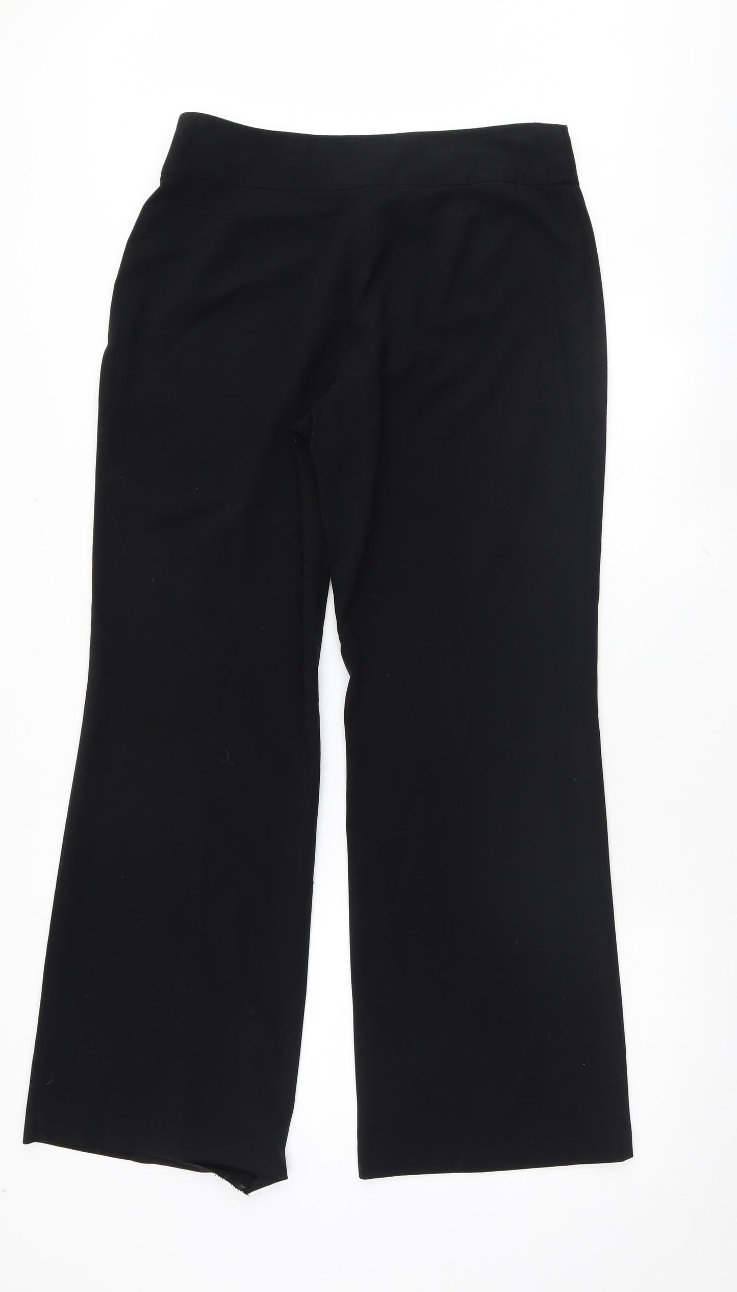 Womens UK Size 14 Marks and Spencer Regular Fit  Black Trousers
