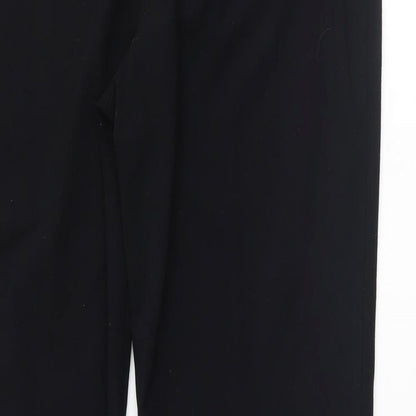 Womens UK Size 14 Marks and Spencer Regular Fit  Black Trousers