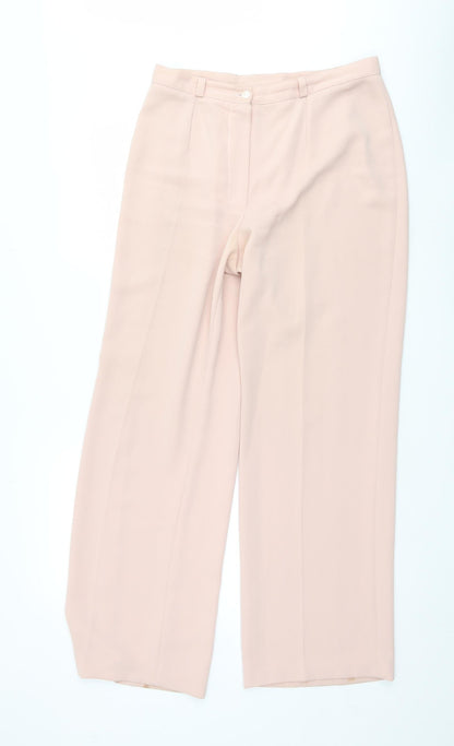 Womens UK Size 33 in Preworn Regular Fit  Pink Trousers