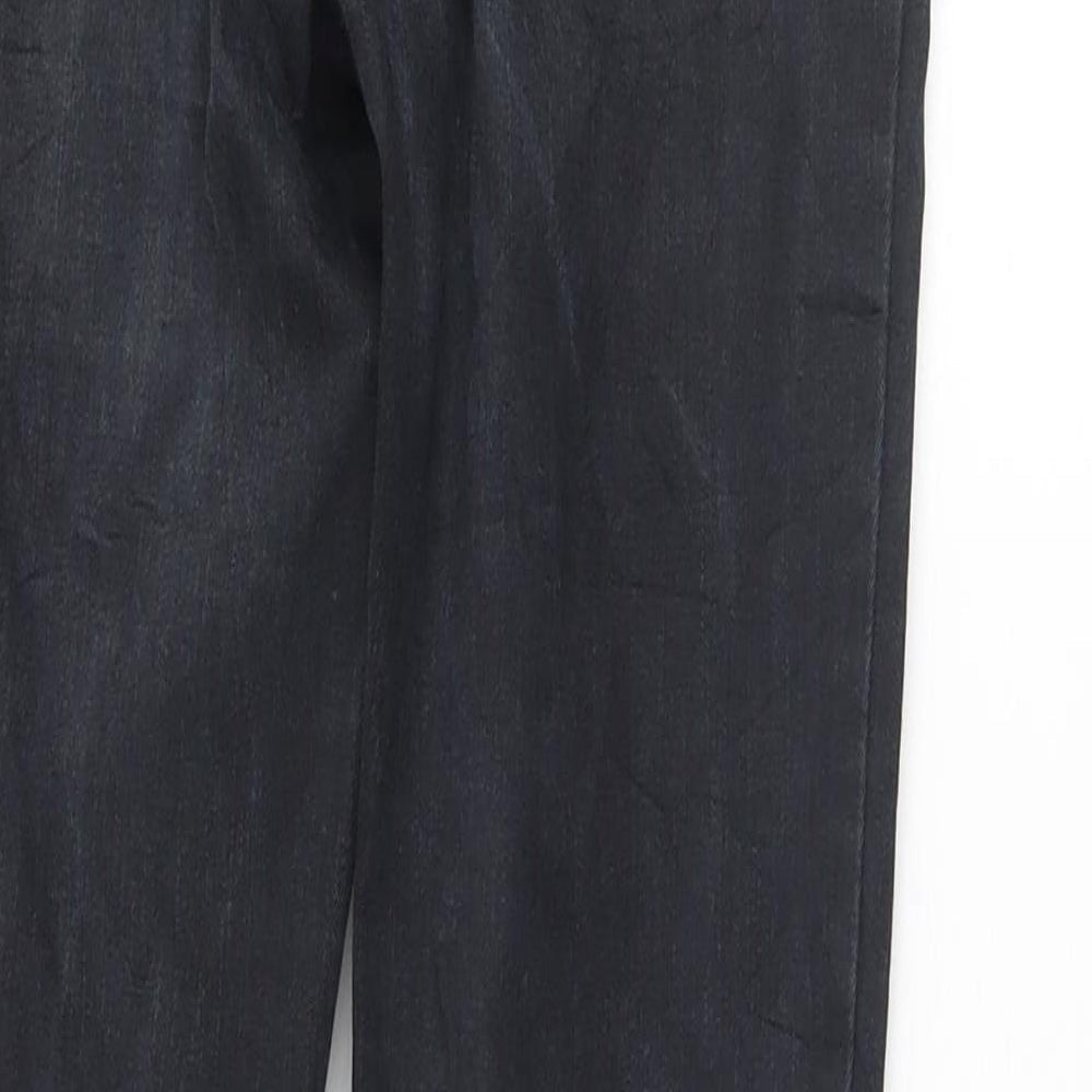 Womens UK Size 26 Preworn Regular Fit Skinny Black Jeans