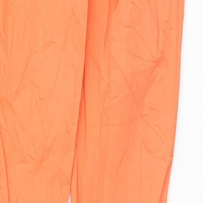 valerio studio Womens Orange   Sweatpants Trousers Size 8 L26 in