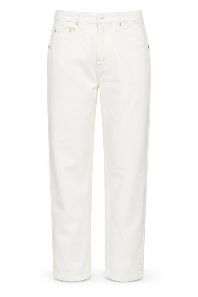 Womens White   Straight Jeans Size 10 L28 in
