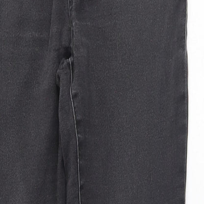 Denim & Co. Womens Black   Skinny Jeans Size 10 L28.5 in