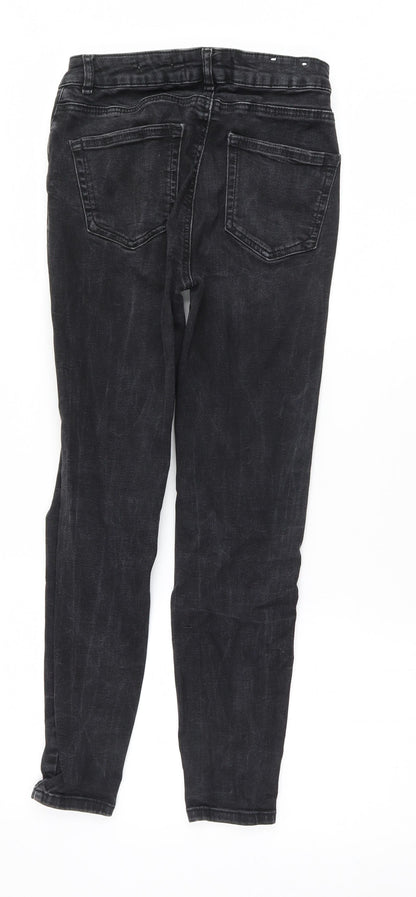 New Look Womens Black   Skinny Jeans Size 10 L24 in