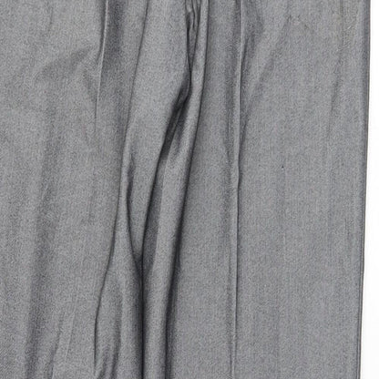 Womens UK Size 8 Preworn Regular Fit  Grey Trousers