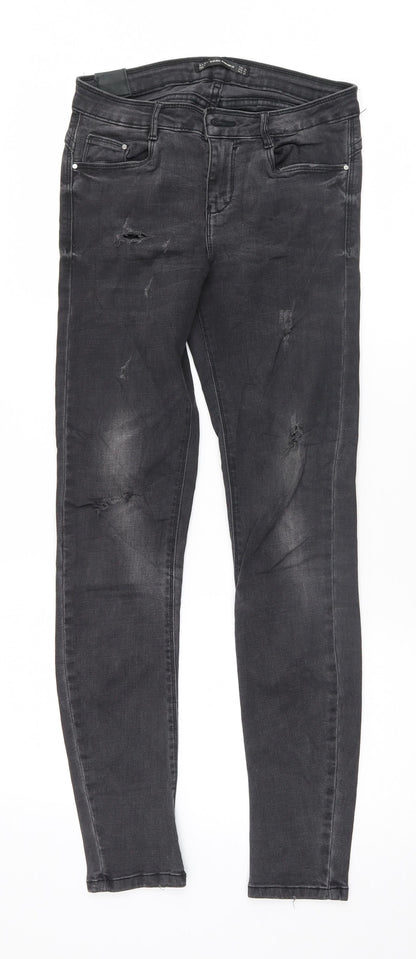 Zara Womens Black   Skinny Jeans Size 8 L29 in