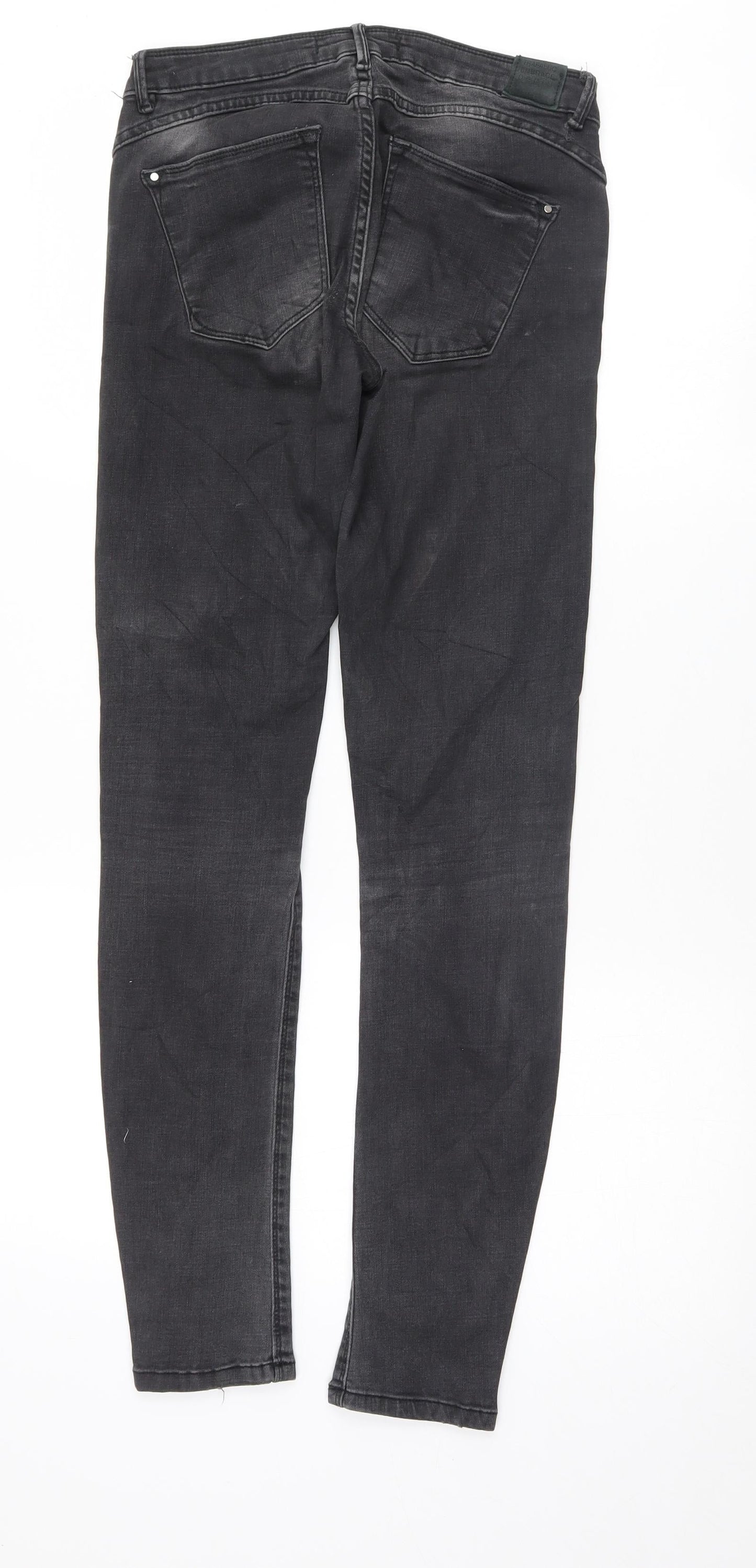Zara Womens Black   Skinny Jeans Size 8 L29 in