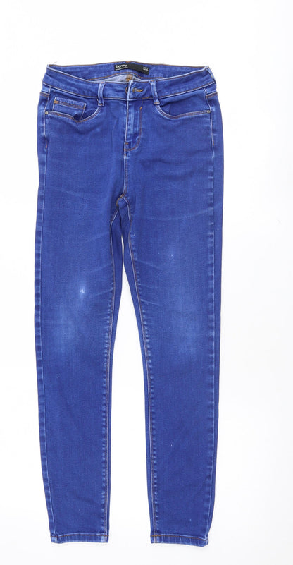 Dunnes Stores Womens Blue   Skinny Jeans Size 10 L26.5 in