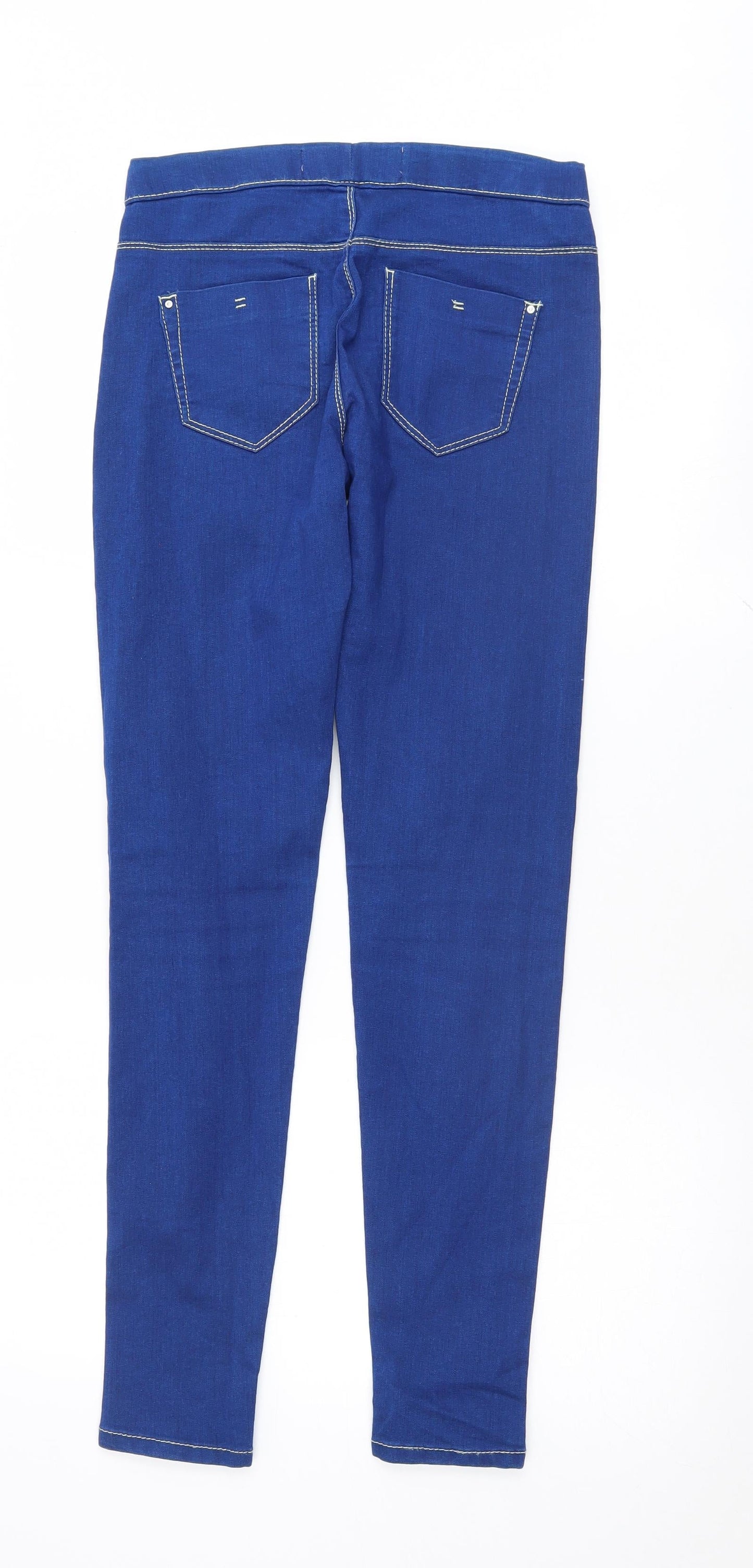 Denim & Co. Womens Blue   Skinny Jeans Size 6 L29 in