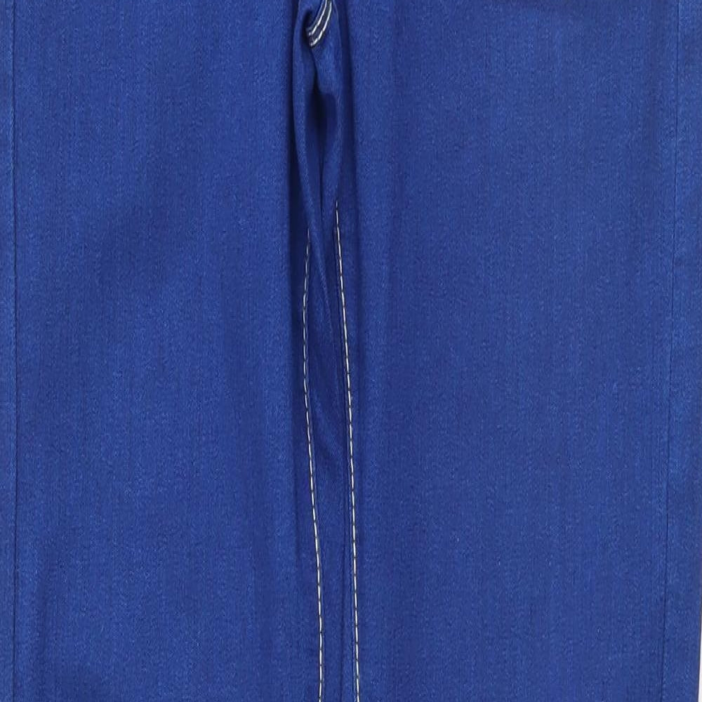 Denim & Co. Womens Blue   Skinny Jeans Size 6 L29 in