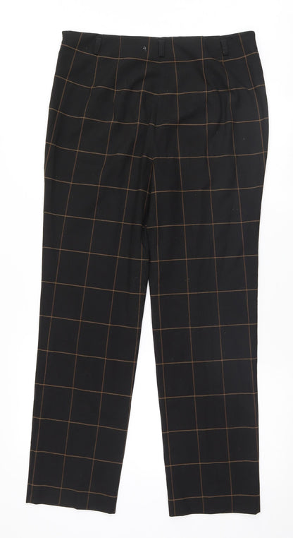 Taranko Womens Black   Trousers  Size 12 L29 in