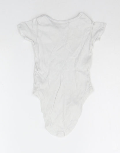 George Baby White   Babygrow One-Piece Size 18-24 Months
