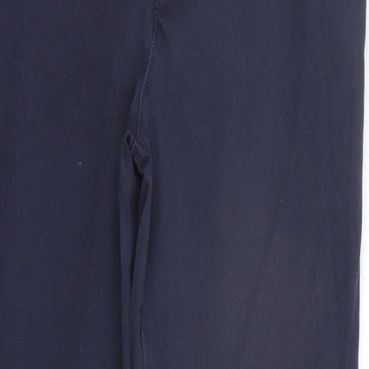 River Island Girls Blue   Chino Trousers Size 12 Years