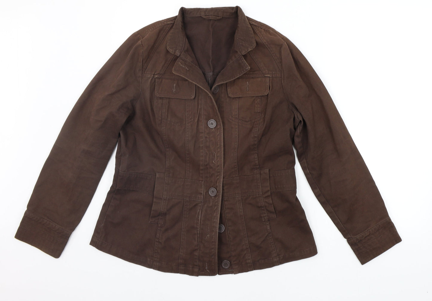 Womens UK Size 14 BHS Brown Jacket