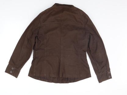 Womens UK Size 14 BHS Brown Jacket