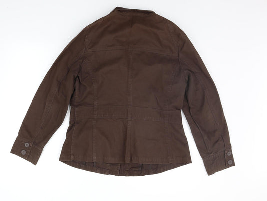 Womens UK Size 14 BHS Brown Jacket