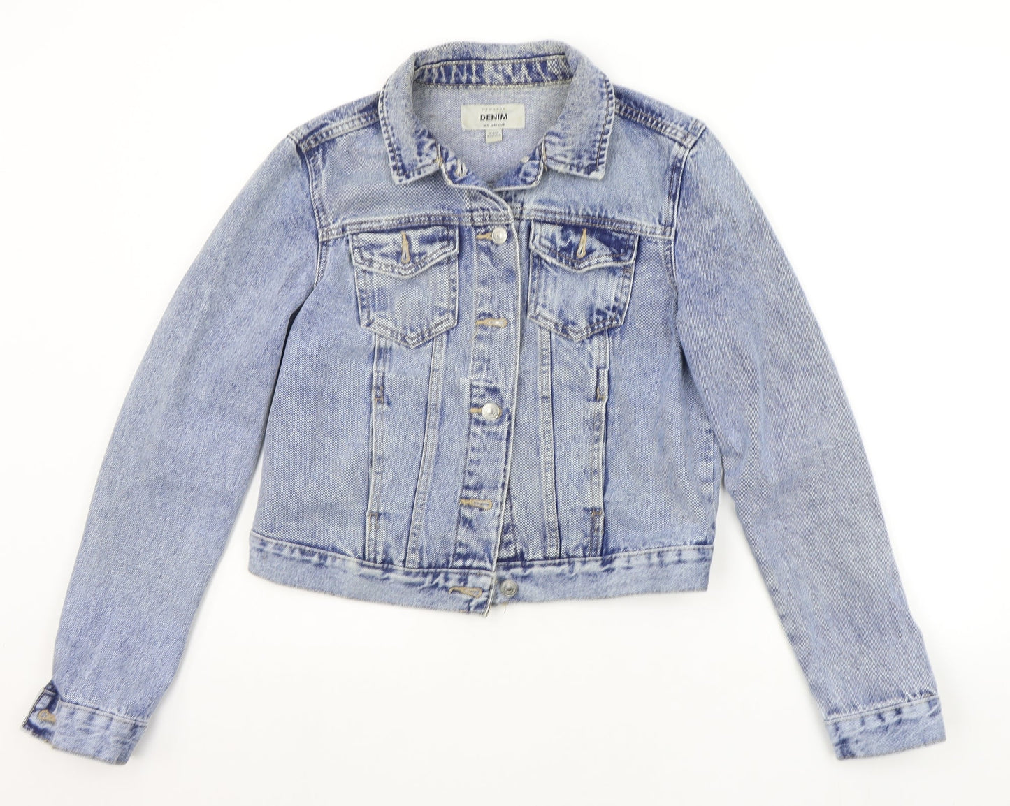 Womens UK Size 10 New Look Blue Jacket