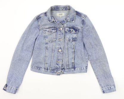 Womens UK Size 10 New Look Blue Jacket