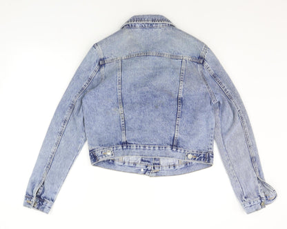 Womens UK Size 10 New Look Blue Jacket